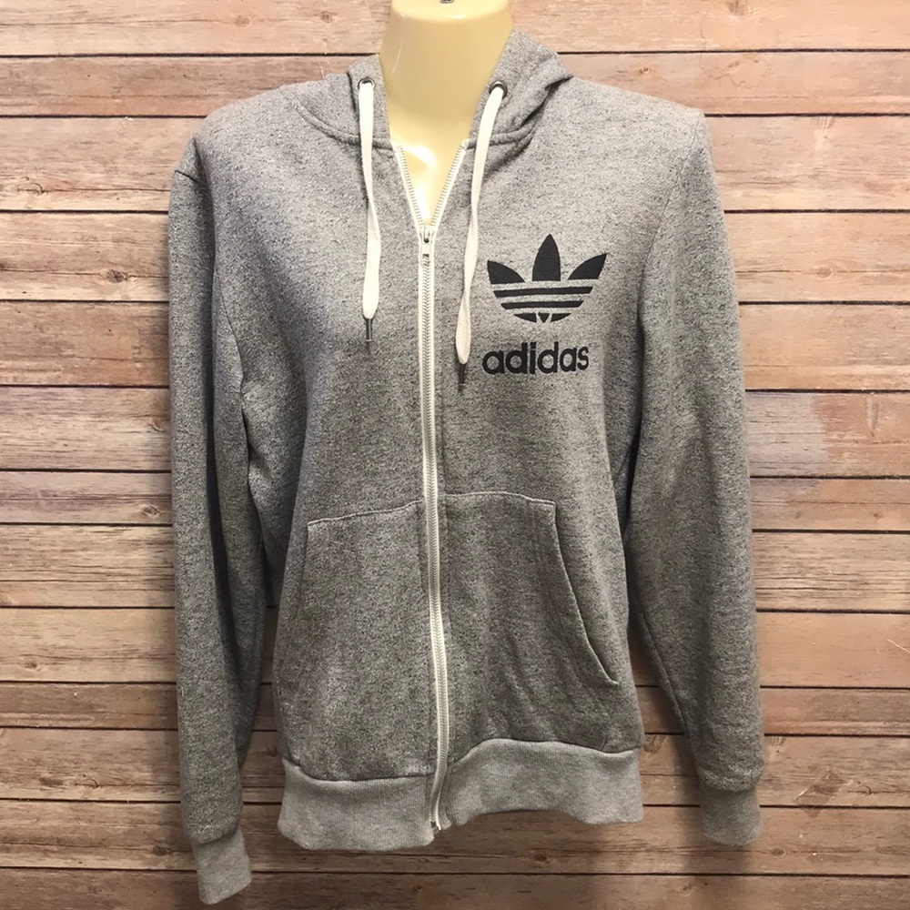 Adidas gray jacket